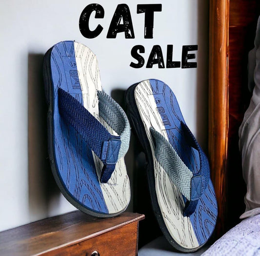 New CaT Navy Blue Combo Flip-Flops: Stylish Comfort for Your Feet!"  "Trendy Navy Blue Flip-Flop Combo: Step into Casual Elegance!"  "Chic Navy Blue Flip-Flop Set: Enjoy Comfort and Style!"  "Versatile New CaT Flip-Flop Combo: Perfect for Beach Days and Beyond!"
